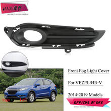 ZUK Car Styling Left Right Fog Light Garnish Fog Lamp Cover Hood For HONDA VEZEL HRV 2014 2015 2016 2017 2018 2024 - buy cheap