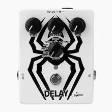 Pedal caline embutido, acessório para pedal de guitarra de liga de alumínio true bypass 2024 - compre barato