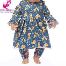 Vestido de muñeca para bebé recién nacido, ropa de juguete para niña, OG americana de 18 pulgadas 2024 - compra barato