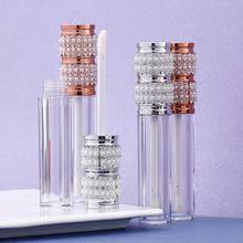 Hot 5ml Empty Lip Gloss Tubes Rose Gold Silver Cosmetic Lipgloss Packaging Refillable Rhinestone Lip Gloss Containers 10/30pcs 2024 - buy cheap