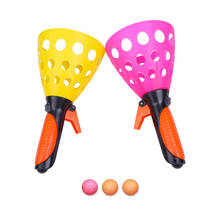 Outdoor toys children throw/butt/launch the ball double catapult catcher sense training equipment parent-child sports toys 2024 - buy cheap