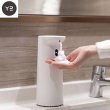 Dispenser de sabão automático sem toque, com sensor de movimento infravermelho, para cozinha e banheiro, com bateria 2024 - compre barato
