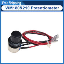 Potenciómetro controlador de velocidad del Motor de CC, interruptor de velocidad Variable ajustable, controlador de Motor de CC, WM180V y WM210V, WX14-12, 4K7 2024 - compra barato