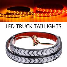 For Car Light Parts 1pc 12V 360 LEDs Truck Tail Light Bar Strip Flowing Red Yellow Tailgate Brake Reverse Signal Lamp Mayitr 2024 - buy cheap