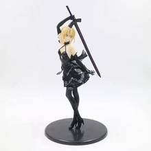 Figura Sexy de Anime Fate Grand Order Saber Alter Altria Pendragon, traje negro Ver. Figura de acción de PVC, muñeco de juguete 2024 - compra barato
