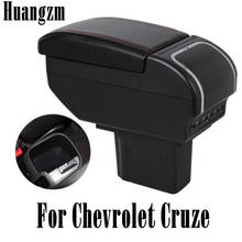 Apoio de braço para chevrolet cruze/holden cruze 2009-2015, caixa de conteúdo de loja central com cinzeiro usb carregado 2024 - compre barato