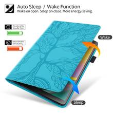 Para ipad mini 5 caso 7.9 "função de sono automático/wake em relevo árvore tablet caso para ipad mini 4 capa mini 3 1 2 caso 7.9 polegada 2024 - compre barato
