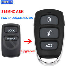 Upgraded Remote Car Key 315MHz ASK for Mitsubishi Triton MK Series 2002 2003 2004 2055 2006 FCC ID: OUCG8D522MA 2024 - buy cheap