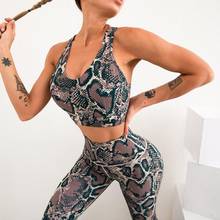 CHRLEISURE-Conjunto Deportivo de Dos Piezas para Mujer, Top Corto de Manga Corta y Mallas de Cintura Alta para Hacer Deporte, Estilo Camuflaje, Perfecto para Ejercitarse 2024 - compra barato