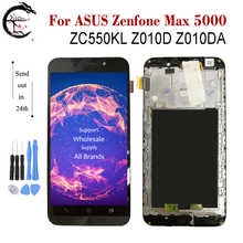 Pantalla LCD con marco para ASUS Zenfone Max 5000, montaje de digitalizador con Sensor táctil, ZC550KL, Z010D, Z010DA 2024 - compra barato