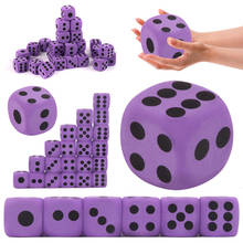 2018 New Specialty Giant EVA Foam Playing Dice Block Party Toy Game Prize for Children Dropshipping Wholesaling 3.8cm*3.8cm 2024 - buy cheap