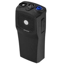 Soonhua-capa frontal de walkie-talkie com 2 botões, kit de reposição para motorola ep4 black 2024 - compre barato