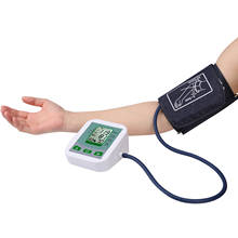 Monitor de presión arterial automático para brazo, esfigmomanómetro, tonómetro con voz en inglés, para el cuidado de la salud 2024 - compra barato