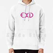Exid-Logo-Pink hoodies long sleeve Exid Logo Pink Hani Heo Sol Ji Solji Jeonghwa Hye Rin Le Haeryung Hyeyeon Hye 2024 - buy cheap