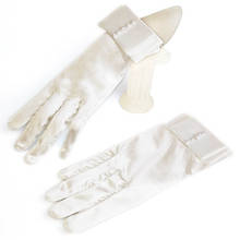 Guantes de verano con protección solar y diamantes de imitación para mujer, con lazo corto y perlas, de dedo completo, de encaje, para conducir, J31 2024 - compra barato