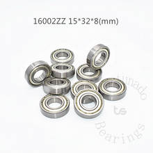 16002ZZ 15*32*8(mm) 1Piece  bearing ABEC-5 16002 16002ZZ metal sealing type chrome steel deep groove bearing 2024 - buy cheap