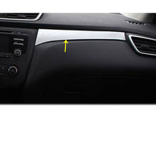 Cubierta de marco de moldura de caja de alta calidad para Nissan Qashqai, Panel de ajuste frontal de guantera, copiloto derecho, 1 pieza, 2016, 2017, 2018 2024 - compra barato