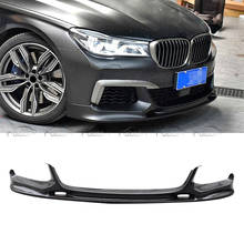 OLOTDI Car tuning  Real Carbon Fiber Front Lip Bumper Spoiler Splitter For BMW 7 Series G11 G12 M-Tech Car accessories 2024 - buy cheap