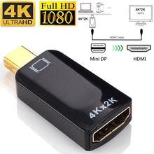 4K * 2K HDTV Mini DP порт дисплея для конвертера адаптер для MacBook Mac Pro Air для проектора HDTV дисплей 2024 - купить недорого