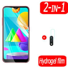 Película de hidrogel 2 en 1 para Samsung Galaxy M01, protector de pantalla y película de lente de cámara para Galaxy M01, protector suave de seguridad, no vidrio 2024 - compra barato