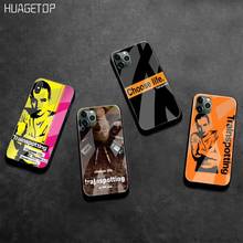 HUAGETOP Trainspotting DIY чехол для телефона, корпус из закаленного стекла для iPhone 11 Pro XR XS MAX 8X7 6S 6 Plus SE 2020, чехол 2024 - купить недорого