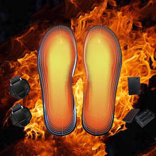 2 шт. стельки с подогревом электрическое устройство для сушки обуви стелька для ботинок 4,5 в батарея снежные ножки зимние теплые рождественские подарки теплые стельки 2024 - купить недорого