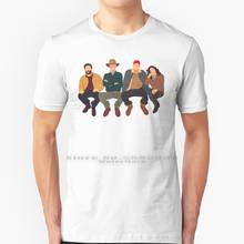 The Ranch Crew T Shirt 100% Pure Cotton Big Size Doodles The Ranch Netflix Ranch Cowboys Kelso Hyde Rooster Colt Ashton Kutcher 2024 - buy cheap