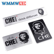 Car styling 3D metal Aluminum alloy Che Guevara stickers Badge emblem decorations badge Motorcycle decals auto accessories 2024 - buy cheap