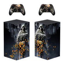 Ghost Recon Стиль Xbox серии X кожи Стикеры для консоли и 2 контроллеры Наклейка виниловая Защитная шкуры Стиль 10 2024 - купить недорого