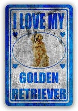 Cartel de película de Golden Retriever, Decoración Retro Vintage, cartel de estaño, arte de pared de Metal, mascotas, perros, perro salchicha, decoración de jardinería, hogar y Bar 2024 - compra barato