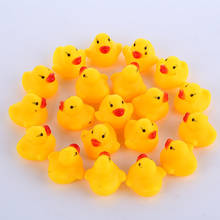 100 200pcs Baby Bath Rubber Duck Duckie Baby Shower Water Toys Swimming Pool Floating Squeaky Rubber Duck Toy For Children Gifts Buy Cheap In An Online Store With Delivery Price Comparison Specifications