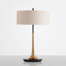 Lámpara led de madera para sala de estar, luz de mesa decorativa de cristal de color europeo, cómoda, para dormitorio, sala de estar y comedor 2024 - compra barato