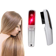 Cepillo eléctrico inalámbrico con rayos infrarrojos, peine masajeador para el crecimiento de la cabeza, para aliviar el dolor del cerebro, cepillos de masaje 2024 - compra barato