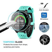 4PC 9H Tempered Glass Screen Protector Film For Garmin Forerunner 220 230 235 620 630 Applicable Screen Protection Film 2024 - buy cheap