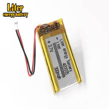 1pcs JST 1.25mm customized Good Qulity 3.7V,300mAH,402035 Polymer lithium ion / Li-ion battery for TOY,POWER BANK,GPS,mp3,mp4 2024 - buy cheap