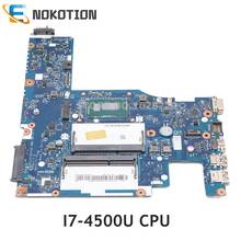 NOKOTION For Lenovo IdeaPad G50-70 Z50-70 Laptop motherboard I7-4510U I7-4500U DDR3L 5B20G36670 ACLU1 ACLU2 UMA NM-A272 2024 - buy cheap