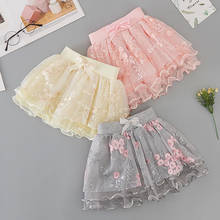 EACHIN Girls Skirts Fashion Baby Girl Children Ball Skirt Short Skirt Princess Tulle skirts, for summer, for girls, above knee, mini, Ball Gown 2024 - buy cheap