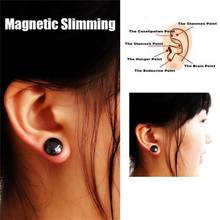 Magnetic Therapy Weight Loss Stud Earrings Stimulating Care Acupoints Product Slimming Stickers Health Magnet B6E4 2024 - buy cheap
