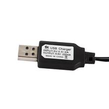 Cable de carga de batería, Cargador USB, paquete de baterías ni-cd Ni-MH, adaptador de enchufe de KET-2P, salida de 9,6 V 250mA, juguetes, coche, envío directo 2024 - compra barato