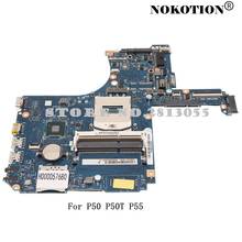 Материнская плата Nokotion H000057680 для ноутбука Toshiba Satellite P50 P50T P55, протестированная материнская плата HM86 DDR3 2024 - купить недорого