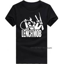 Nova chegada dos homens tshirts lench mob n.w.a t camisas rock roll hip hop camiseta roupas gráficas homem impresso o pescoço algodão 2024 - compre barato