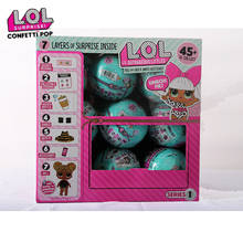 LOL оригинальные куклы-сюрприз игрушки DIY глухая коробка LOL шарики с сюрпризом игрушки модель куклы дети девочки подарок на день рождения отправлено случайным образом 2024 - купить недорого