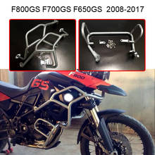 F650/F700/F800 GS RaRadiator/Engine Guards Highway Crash Bars Upper+Lower Frame Protector for BMW F800GS F700GS F650GS 2008-2013 2024 - buy cheap