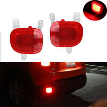 Reflector de luz de freno de parachoques trasero izquierdo y derecho para coche, lámpara Exterior para Jeep Renegade 2015, 2016, 2017, 68255513AA, 68255514AA 2024 - compra barato