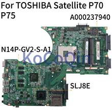 Kocoqin-placa-mãe para laptop toshiba, satellite p70, p75, a000237940 2024 - compre barato
