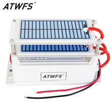 ATWFS-generador de ozono portátil, Ozonizador de 24g y 220v, purificador de aire, Ozonizador doble integrado, 4 placas de cerámica de larga vida 2024 - compra barato