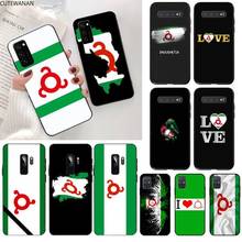 Ingushetia Flag Phone Case for Samsung S20 plus Ultra S6 S7 edge S8 S9 plus S10 5G lite 2020 2024 - buy cheap