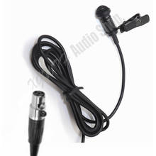 XGWTH Mini solapa estéreo micrófono condensador cardioide para Shure transmisor de petaca inalámbrico 3,5mm Lockabl 2024 - compra barato