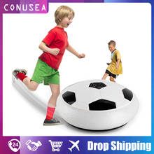 18 см Развивающая игра, детские игрушки, воздушный шар, воздушная подушка, подвесной мигающий комнатный спорт, Забавный футбол 2024 - купить недорого