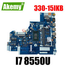 Akemy для Lenovo Ideapad 330-15IKB 330-17IKB ноутбук материнская плата NM-B451 процессор I7 8550U оперативная память 4 ГБ 100% тесты работы 2024 - купить недорого